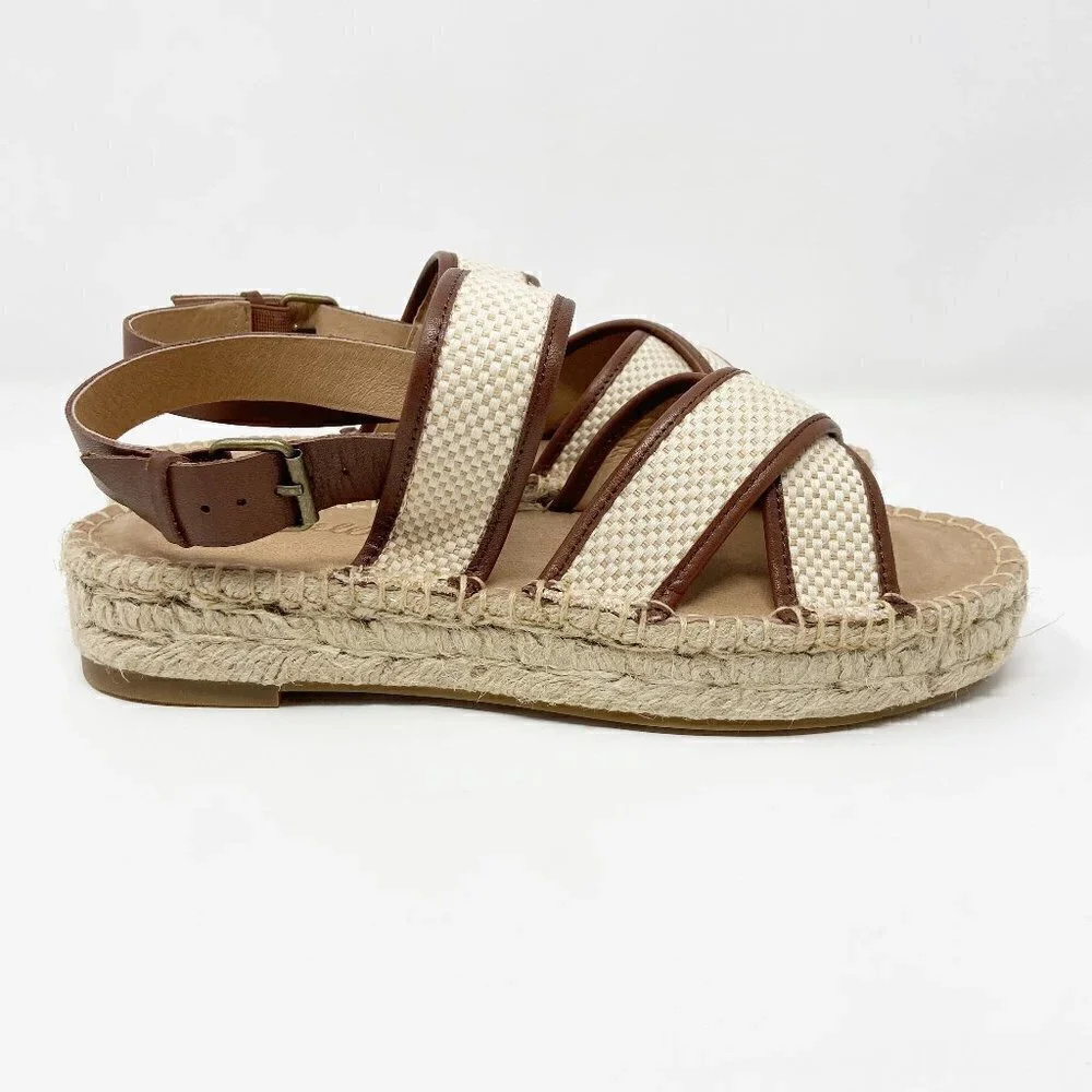 MADEWELL | The Julie Espadrille Sandal 8 NWOT